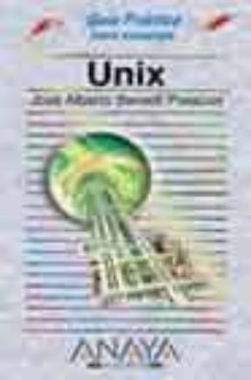 unix (guias practicas)-jose alberto benedi palacios-9788441516113