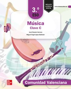 musica clave c 3º eso. c.valencia. castellano. edicion lomloe-9788448645113
