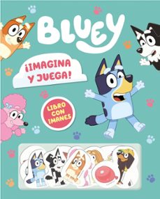 bluey. libro juguete - ¡imagina y juega! libro con imanes-9788448869113