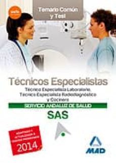 tecnicos especialistas del servicio andaluz de salud. temario comun y test-9788467698213
