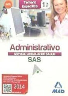 administrativo del servicio andaluz de salud. temario especifico vol 1-9788467699913