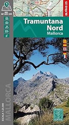 tramuntana nord. mallorca -mapa--9788470111013