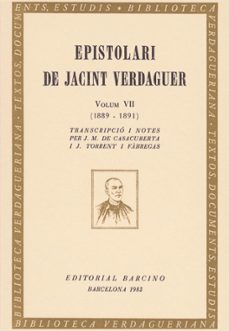 epistolari de jacint verdaguer (t. 7)-jacint verdaguer-9788472265813
