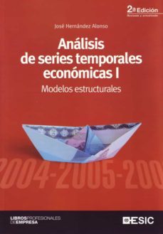 analisis de series temporales economicas i: modelos estructurales-9788473565813
