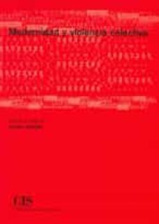 modernidad y violencia colectiva-josetxo beriain-9788474763713