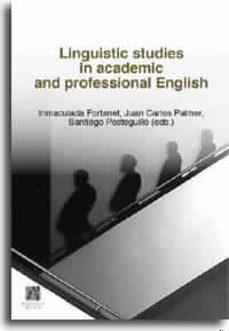 linguistic studies in academic and professional english-inmaculada fontanet-juan carlos palmer-9788480214513