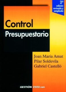 control presupuestario-joan m amat-pilar soldevila garcia-9788480887113