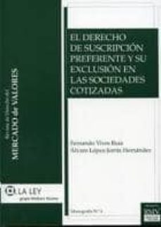 El Derecho De Suscripcion Preferente Y Su Exclusion En Las Socied Ades