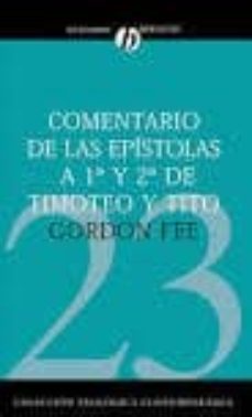 comentario de las epistolas a 1ª y 2ª de timoteo y tito-9788482675213
