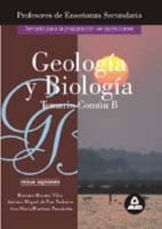 geologia-biologia para preparacion profesores educacion secundari a. temario parte b-mariano moreno villa-antonio miguel de ron pedreira-9788483119013