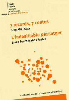 7 records, 7 contes: l indesitjable passatger-sergi gil-josep fontdecaba-9788484150213