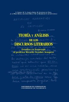 teoria y an·lisis de los discursos literarios (ebook)-m.l. crespo-9788490121313