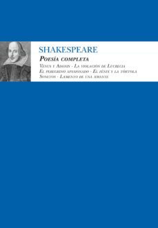 poesia completa-william shakespeare-9788492573813
