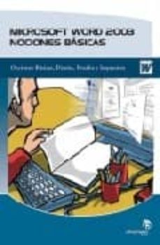 microsoft word 2003: nociones basicas-9788493459413