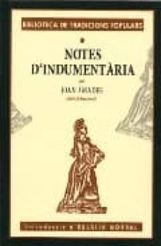 notes d indumentaria-joan amades-9788495559913