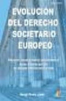 evolucion del derecho societario europeo-sergi prats jane-9788496560413