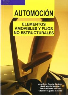 automocion: elementos amovibles y fijos no estructurales-jose luis garcia jimenez-9788497322713