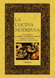 la cocina moderna (ed. facsimil)-carmen de burgos-9788497617413