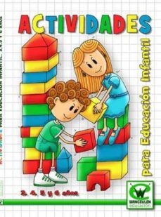 actividades para educacion infantil 3, 4, 5 y 6 años (ebook)-9788498237313