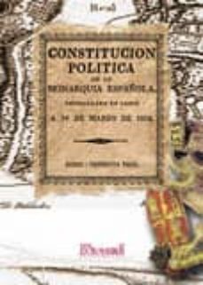 constitucion politica de la monarquia española (facsimil)-9788498623413