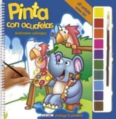 animales de la selva: pinta con acuarelas-9788499136813