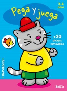 pega y juega 3-4 años (azul)-9789463071413