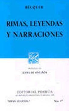 rimas,leyendas y narraciones-gustavo adolfo becquer-9789684322813