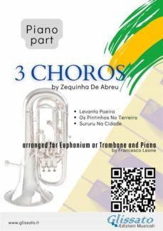 piano parts "3 choros" by zequinha de abreu for euphonium and piano (ebook)-9791221310313