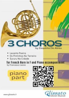 piano accompaniment part: 3 choros by zequinha de abreu for horn and piano (ebook)-9791221312713