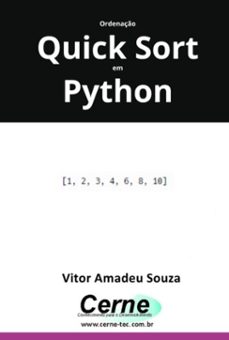 ordenaço quick sort em python (ebook)-vitor amadeu souza-3410007028223
