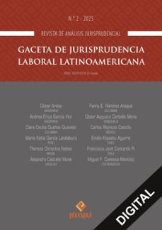 gaceta de jurisprudencia laboral latinoamericana nro. 2 (ebook)-miguel f. canessa-9773028953023