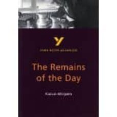 york notes advanced: the remains of the day-9780582424623