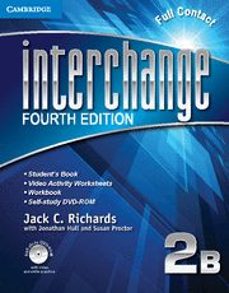 interchange level 2 full contact b with self-study dvd-rom 4th edition-9781107650923