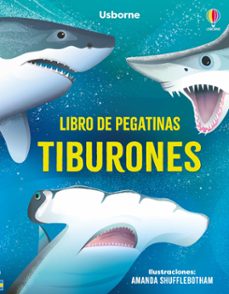 tiburones (libro de pegatinas)-alice james-9781835402023
