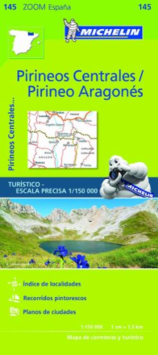 mapa zoom pirineos centrales / pirineo aragon 2017-9782067218123