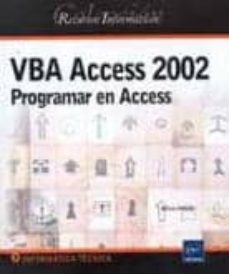 vba access 2002 (recursos informaticos)-9782746016323