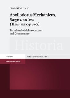 apollodorus mechanicus: siege-matters (poliorketika) (ebook)-9783515099523
