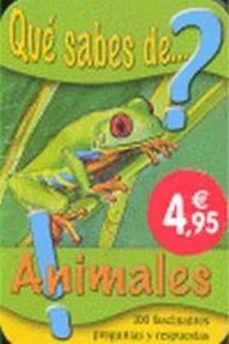 que sabes de los animales (cajas sabias) (caja metalica + fichas)-9783896000323