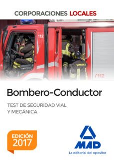 bombero-conductor. test de seguridad vial y mecanica-9788414210123