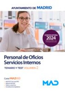 personal de oficios servicios internos. temario volumen 2 y test-9788414286623