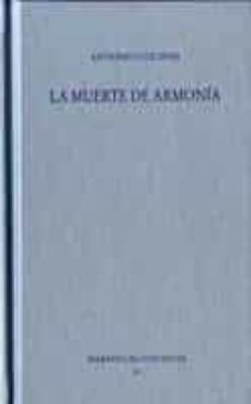 la muerte de armonia-9788415046523