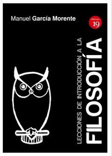 lecciones de introduccion a la filosofia-manuel garcia morente-9788416225323