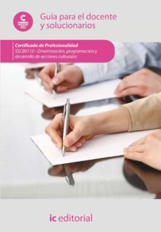 (i.b.d.) sscb0110 dinamizacion y desarrollo de acciones culturale s guia para el docente y solucionarios-9788416433223