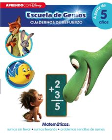 disney sumas (escuela de genios - matematicas)-9788416548323