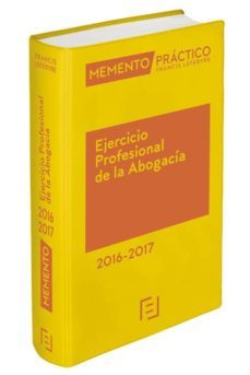 memento ejercicio profesional de la abogacia 2016-2017-9788416612123