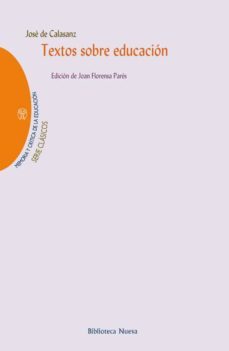 textos sobre educación-joan florensa-jose de calasanz-9788416647323