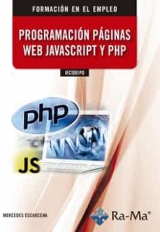ifct091po programacion paginas web javascript y php-mercedes escarcena perez-9788418551123