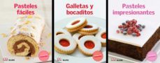 lote cocina dulce (pasteles faciles;galletas y bocaditos;pasteles impresionantes)-9788419094223