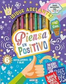 ¡sigue adelante! piensa en positivo. lettering-9788419907523