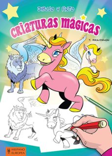 dibujo y pinto criaturas magicas-thierry beaudenon-9788425521423